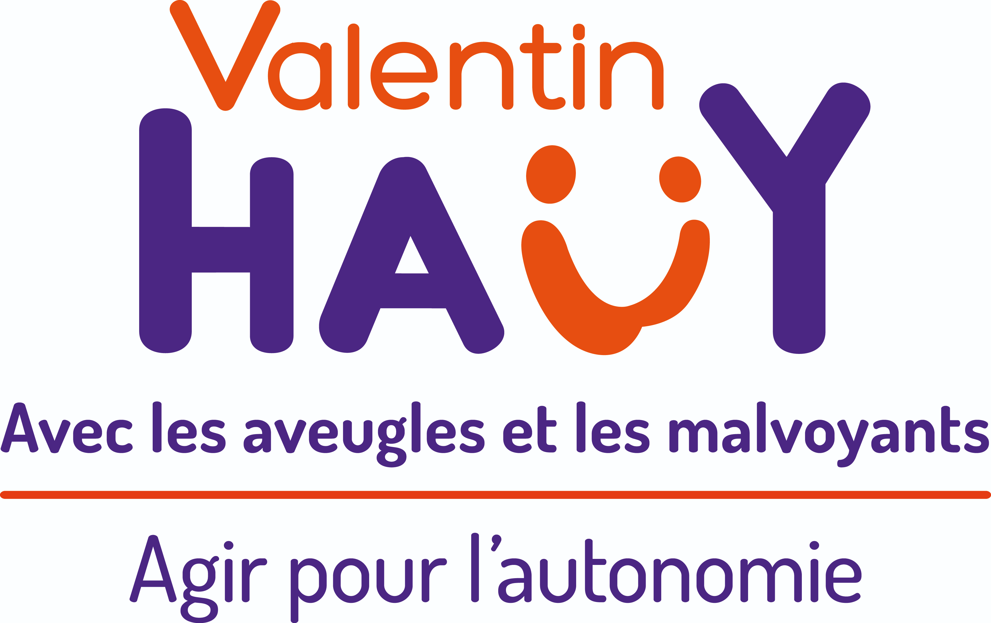 Association Valentin Haüy. association d'aide aux personnes déficientes visuelles